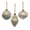 Melrose Cloudy Iridescent Glass Ornament (Set of 6)