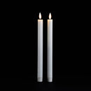 Melrose FIA Wick White Taper Candle (Set of 2)