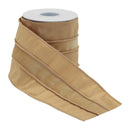 Melrose Gold Wired Ribbon (Set of 2)
