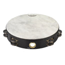 Remo Fiberskyn 10" Double Row Tambourine – Quadura Black – TA-5210-70