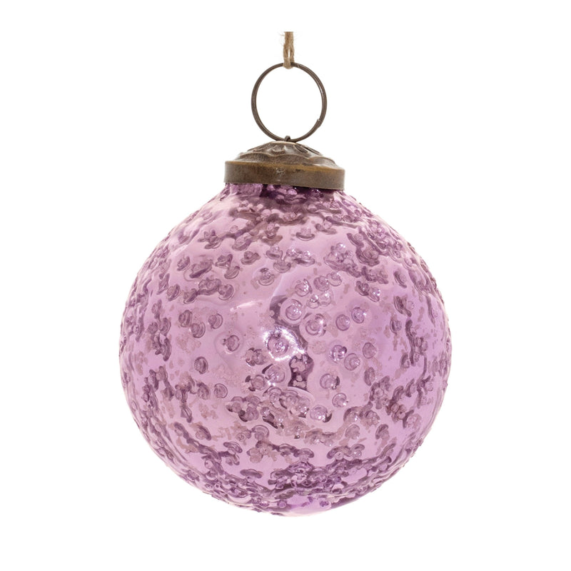 Melrose Distressed Glass Ball Ornament (Set of 6)