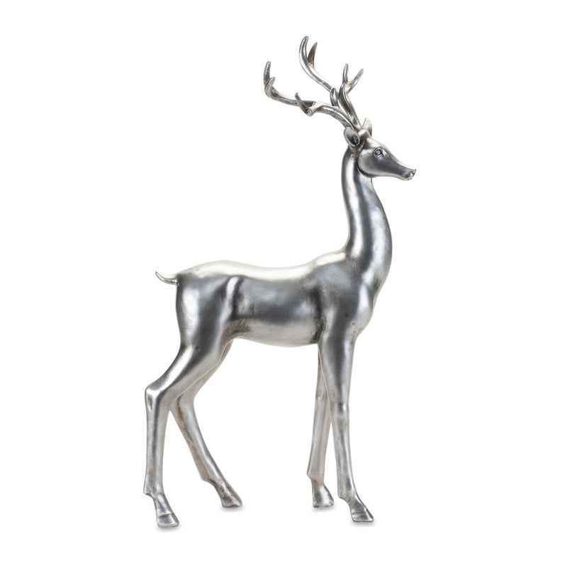 Melrose Metallic Deer Figurine (Set of 2)