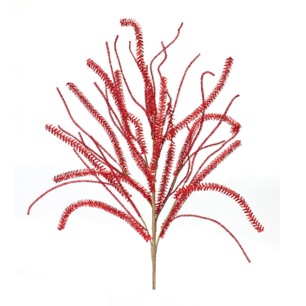 Melrose Glittered Pine Tinsel Branch (Set of 2)
