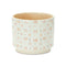 Melrose Blush Patterned Stacking Pot Set of 3 Planter, Dolomite