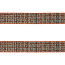 Melrose Checkered Woven Wired Ribbon (Set of 2)