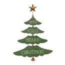 Melrose Christmas Pine Tree Wall Sign (Set of 2)