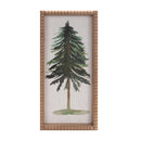 Melrose Framed Pine Tree Plaque (Set of 2)