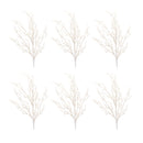 Melrose Glittered Twig Branch (Set of 6)