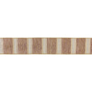 Melrose Beige Striped Ribbon (Set of 3)