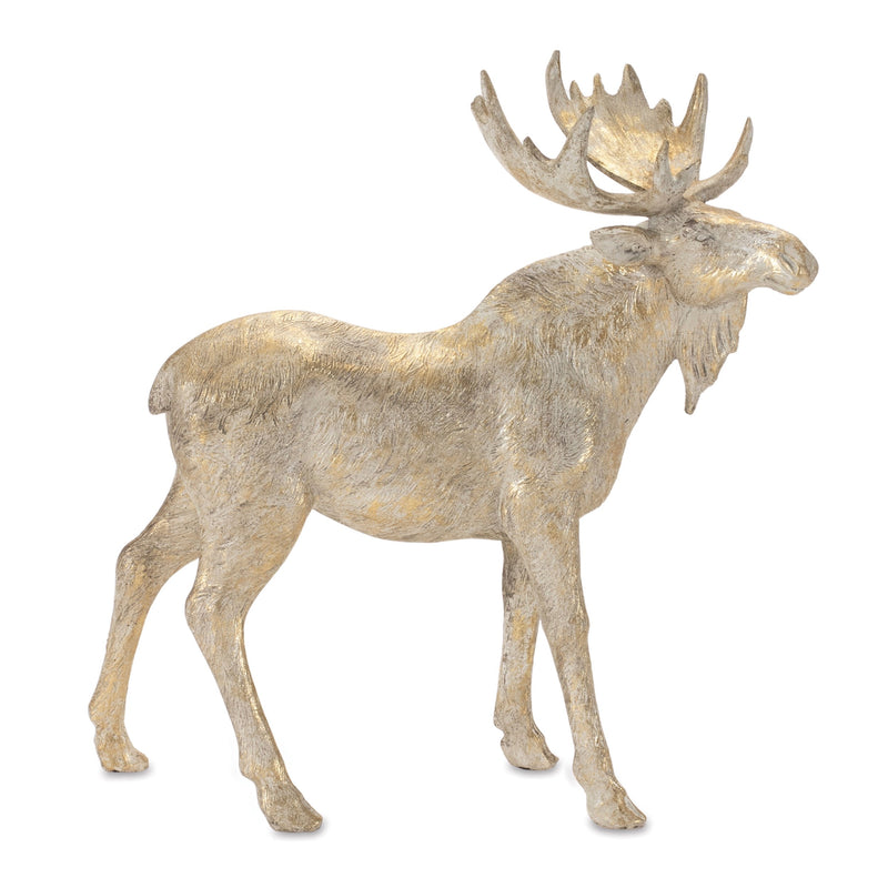 Melrose Winter Moose Figurine (Set of 2)