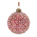 Melrose Ornate Glass Ball Ornament (Set of 12)
