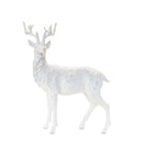 Melrose Winter Deer Statue (Set of 2)