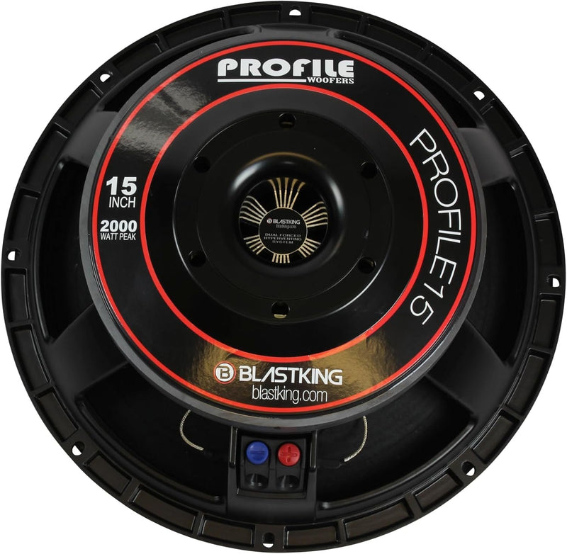 Blastking PROFILE15 15" 2000 Watts High Output Woofer