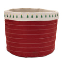 Melrose Fabric Pine Tree Pot Cover (Set of 2)