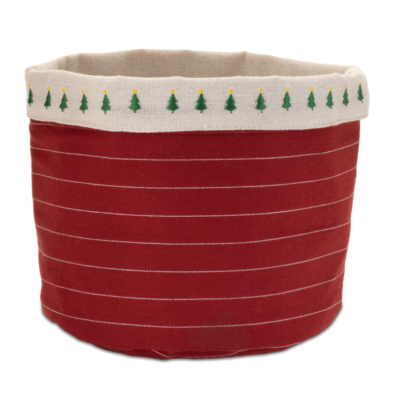 Melrose Fabric Pine Tree Pot Cover (Set of 2)