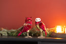 Melrose Jeweled Tapestry Owl Shelf Sitter (Set of 4)