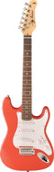 Jay Turser JT-30-MRD-A 3/4 Size Double Cutaway Electric Guitar - Metallic Red