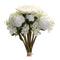 Melrose Peony Hydrangea Floral Bouquet (Set of 6)