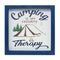 Melrose Wood Framed Camping Sentiment Sign Wall Decor, Rustic