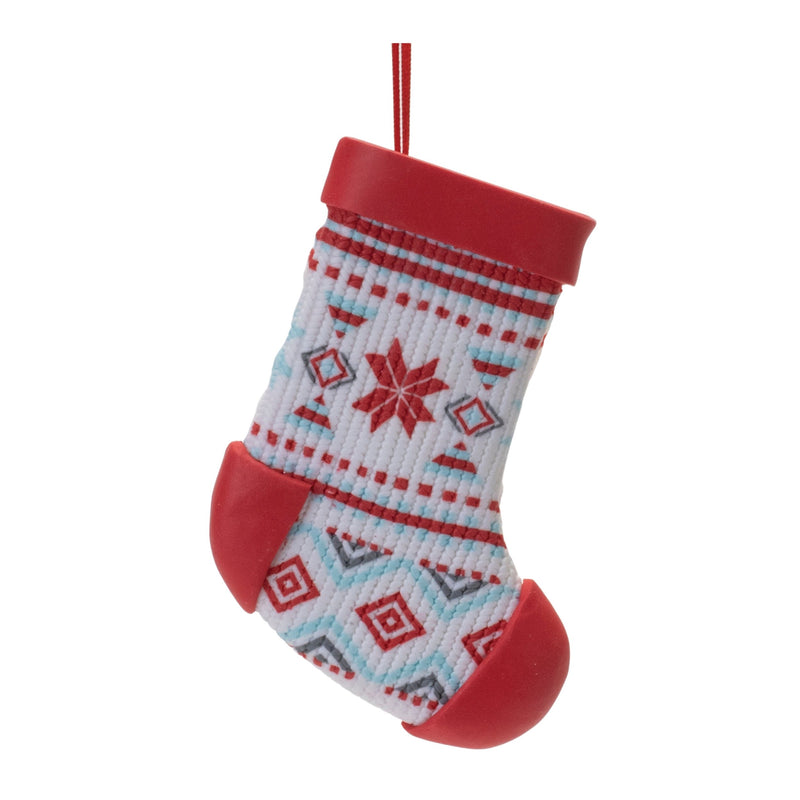 Melrose Nordic Stocking and Sweater Ornament (Set of 12)