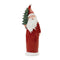 Melrose Carved Santa with Glittered Pine (Set of 2)