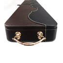 Pedi Premium Faux Leather 6-Piece Bow Display Case for Violin, Viola, & Cello