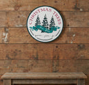 Melrose Christmas Tree Farm Sign 14"D