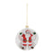 Melrose Santa Snow Angel Ball Ornament (Set of 6)