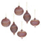 Melrose Iridescent Swirl Glass Ornament (Set of 6)