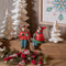 Melrose Holiday Children Shelf Sitter with Skis and Skates (Set of 4)