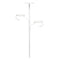 Melrose Metal Triple Tree Topper Platform 36"H