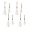 Melrose Rustic Metal Bell Ornament (Set of 8)