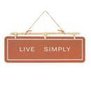 Melrose Hanging Fall Sentiment Sign (Set of 2)