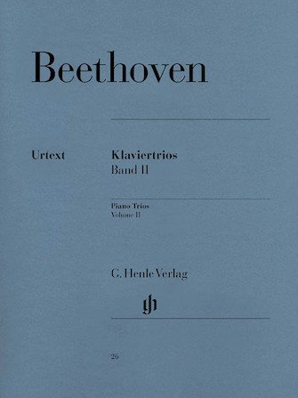 Beethoven Piano Trios Vol. II Sheet Music – Complete Set of Parts