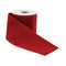Melrose Red Nylon and Wool Wired Ribbon
