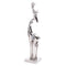 Melrose Aluminum Metal Holiday Deer (Set of 2)
