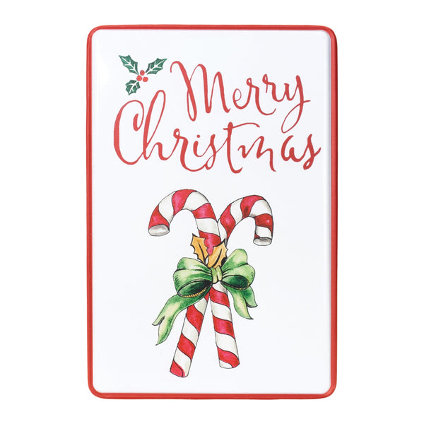Melrose Metal Merry Christmas Plaque 18"H