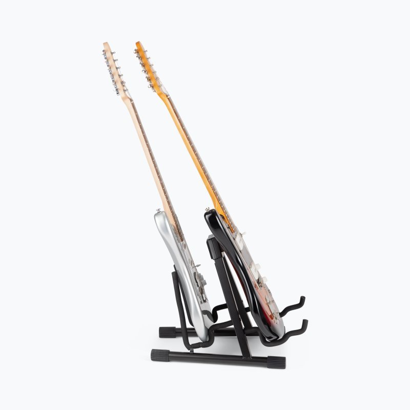 On‑Stage GS7462DB Professional Double A‑Frame Guitar Stand Black