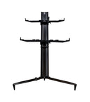 Quik Lok Stay Tower 2-Tier Keyboard Stand - Black