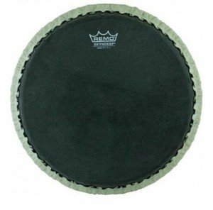 Remo Tucked 12.5″ Conga Drumhead Skyndeep 'Black Calfskin' - New Open Box