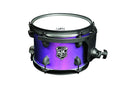 SJC Pathfinder Rack Tom 7x10 Maple Hybrid Black Hardware Purple Glimmer Finish