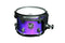 SJC Pathfinder Rack Tom 7x10 Maple Hybrid Black Hardware Purple Glimmer Finish