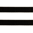 Melrose Black Wired Ribbon (Set of 2)