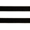Melrose Black Wired Ribbon (Set of 2)