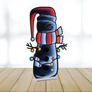 Melrose Holiday Snowman Ekkolight 35"H