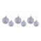 Melrose Irredescent Glass Ball Ornament (Set of 6)
