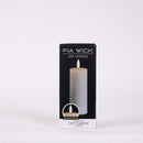 Melrose FIA Wick Ivory Pillar Candle (Set of 4)