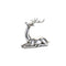 Melrose Metallic Deer Figurine (Set of 2)