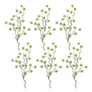 Melrose Snowball Floral Branch (Set of 6)