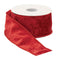 Melrose Red Wired Ribbon 2.5" x 10 Yds.